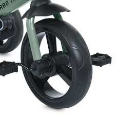 Трехколесный велосипед Turbo Trike MT 1001-1 Frost Green зеленый с ручкой фото 86