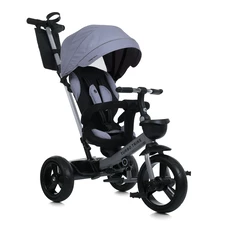 Трехколесный велосипед Turbo Trike MT 1001-1 Smart Grey серый с ручкой