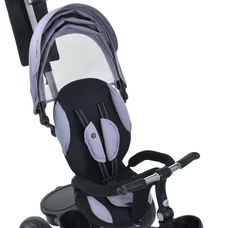 Трехколесный велосипед Turbo Trike MT 1001-1 Smart Grey серый с ручкой фото 53