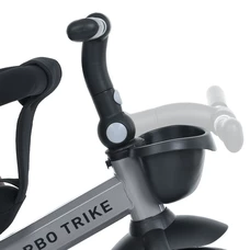 Трехколесный велосипед Turbo Trike MT 1001-1 Smart Grey серый с ручкой фото 15