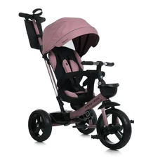 Трехколесный велосипед Turbo Trike MT 1001-1 Mauve Pink розовый с ручкой