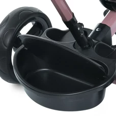 Трехколесный велосипед Turbo Trike MT 1001-1 Mauve Pink розовый с ручкой фото 22