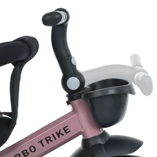 Трехколесный велосипед Turbo Trike MT 1001-1 Mauve Pink розовый с ручкой фото 86