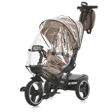 Трехколесный велосипед El Camino Vector ME 1162-1 Magnet Gray темно-серый с ручкой фото 14