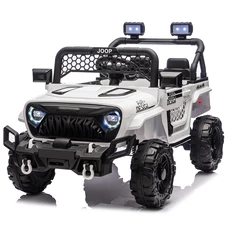 Детский электромобиль M 6325EBLR-1 белый Jeep с пультом управления фото 14