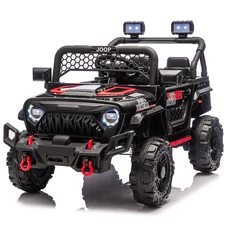 Детский электромобиль M 6325EBLR-2 черный Jeep с пультом управления фото 21