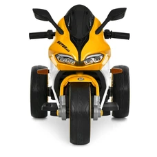 Детский мотоцикл M 6307EL-6 желтый с мягким сиденьем фото 16