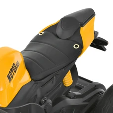 Детский мотоцикл M 6307EL-6 желтый с мягким сиденьем фото 86