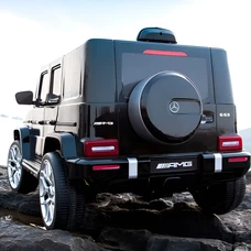 Детский электромобиль M 6236EBLR-2 черный Mercedes с мягким сиденьем фото 54