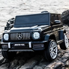 Детский электромобиль M 6236EBLRS-2 черный Mercedes с автопокраской фото 92