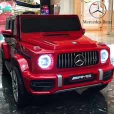 Детский электромобиль M 6236EBLRS-3 красный Mercedes с автопокраской фото 14