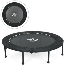 Батут MS 3383-9 черный диаметр 122 см высота 26 см