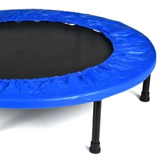Батут MS 3383-3 синий диаметр 96 см фото 14