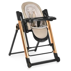 Стульчик-качели El Camino Debut ME 1102 Posh Beige бежевый с пультом управления