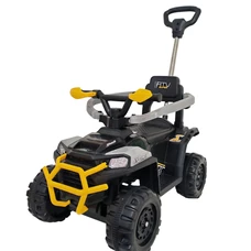 Детский квадроцикл - толокар M 6323EBLR-5 зеленый с ручкой