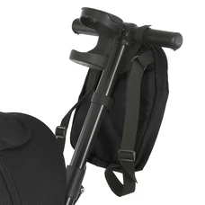 Трехколесный велосипед El Camino Vector ME 1162-1 Night Black черный с ручкой фото 18