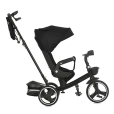 Трехколесный велосипед El Camino Vector ME 1162-1 Night Black черный с ручкой фото 37