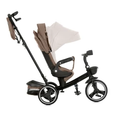 Трехколесный велосипед El Camino Vector ME 1162-1 Taupe Beige бежевый с ручкой фото 54