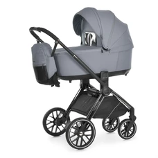 Универсальная коляска El Camino Prestige ME 1124-3 Frost Gray светло-серая 2 в 1