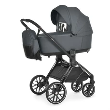 Универсальная коляска El Camino Prestige ME 1124-3 Magnet Gray темно-серая 2 в 1