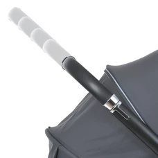 Универсальная коляска El Camino Prestige ME 1124-3 Magnet Gray темно-серая 2 в 1 фото 15