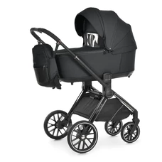 Универсальная коляска El Camino Prestige ME 1124-3 Black черная 2 в 1