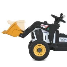 Детский электромобиль M 6027EBLR-1 белый трактор с прицепом фото 37