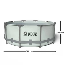 Каркасный бассейн Avenli 12336V63 размеры 366 х 100 см фото 54