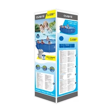 Каркасный бассейн Avenli 17799EU размеры 366 х 76 см с фильтр-насосом фото 63