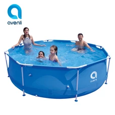 Каркасный бассейн Avenli 17799EU размеры 366 х 76 см с фильтр-насосом фото 71