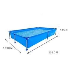 Каркасный бассейн Avenli 17804 размеры 228 х 159 х 42 см фото 54