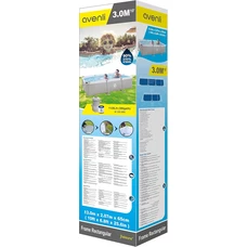 Каркасный бассейн Avenli 17771EU размеры 300 х 207 х 66 см с фильтр-насосом фото 53