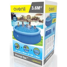 Надувной бассейн Avenli 17795 размеры 366 х 90 см фото 71