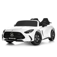 Двухместный детский электромобиль M 6313EBLR-1(24V) белый Mercedes 4 мотора по 200W фото 37