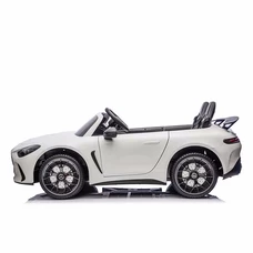 Двухместный детский электромобиль M 6313EBLR-1(24V) белый Mercedes 4 мотора по 200W фото 54