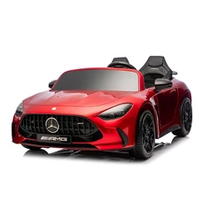 Двухместный детский электромобиль M 6313EBLRS-3(24V) красный Mercedes автопокраска фото 21