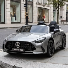 Двухместный детский электромобиль M 6313EBLRS-11(24V) серый Mercedes автопокраска