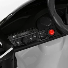 Детский электромобиль M 6314EBLR-1 белый Porsche с мягким сиденьем фото 11