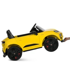 Детский электромобиль M 6314EBLR-6 желтый Porsche с мягким сиденьем фото 54
