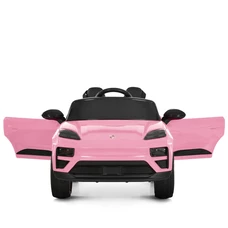 Детский электромобиль M 6314EBLR-8 розовый Porsche с мягким сиденьем фото 14