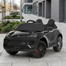 Детский электромобиль M 6314EBLRS-2 черный Porsche автопокраска