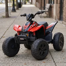 Детский квадроцикл M 6309EL-3 красный Honda с двумя моторами по 45W
