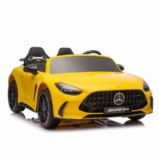 Двухместный электромобиль M 6315EBLR-6(24V) Mercedes желтый 2 мотора 320W фото 14