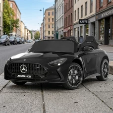 Двухместный электромобиль M 6315EBLRS-2(24V) черный 2 мотора 320W автопокраска