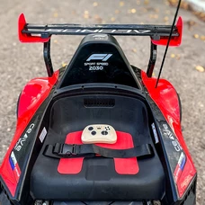 Детский электрокарт M 6322EBLR-3 красный с двумя моторами по 150W фото 11