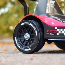 Детский электрокарт M 6322EBLR-3 красный с двумя моторами по 150W фото 53