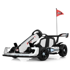 Детский электрокарт M 6148EL-1(24V) белый 2 мотора по 150W фото 11