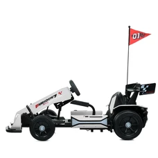 Детский электрокарт M 6148EL-1(24V) белый 2 мотора по 150W фото 18