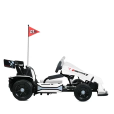 Детский электрокарт M 6148EL-1(24V) белый 2 мотора по 150W фото 15