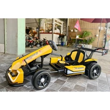 Детский электрокарт M 6148EL-6(24V) желтый 2 мотора по 150W фото 14